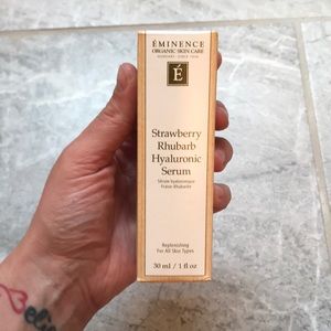 Eminence strawberry rhubarb hyaluronic Serum BNIB